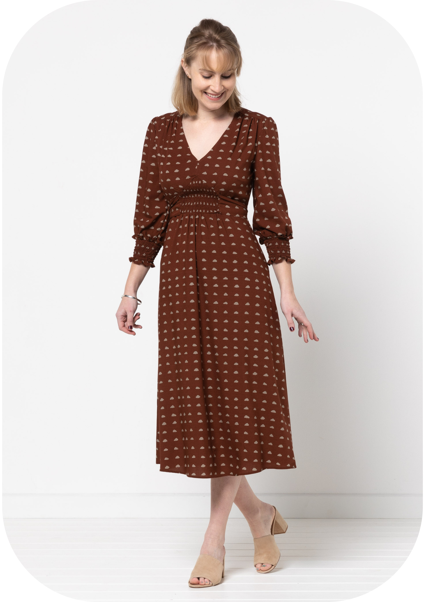 New Release Pattern - Philomena Woven Dress