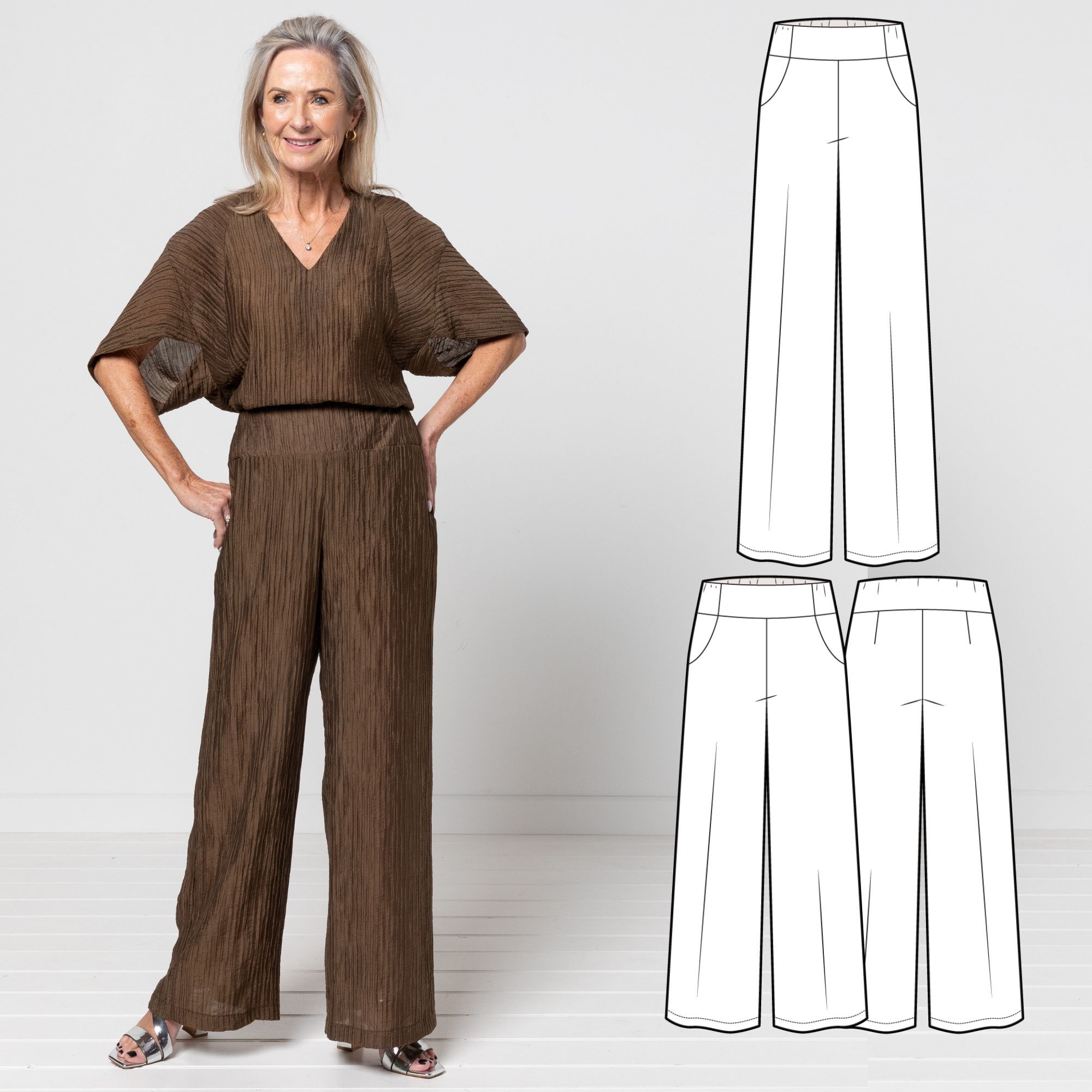 Fifi Woven Pant - Free PDF pattern with any purchase on stylearc.live during August 2026