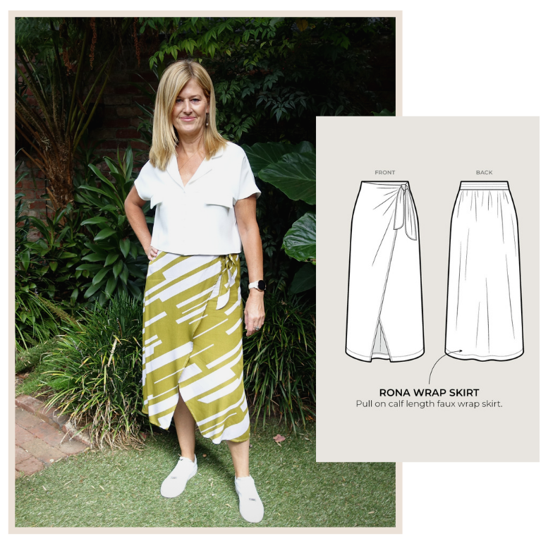 Rona Wrap Skirt