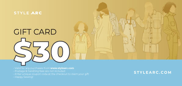 30 AUD Gift Card By Style Arc 30 AUD Gift Card By Style Arc - Gift Card for the value of $30(AUD)