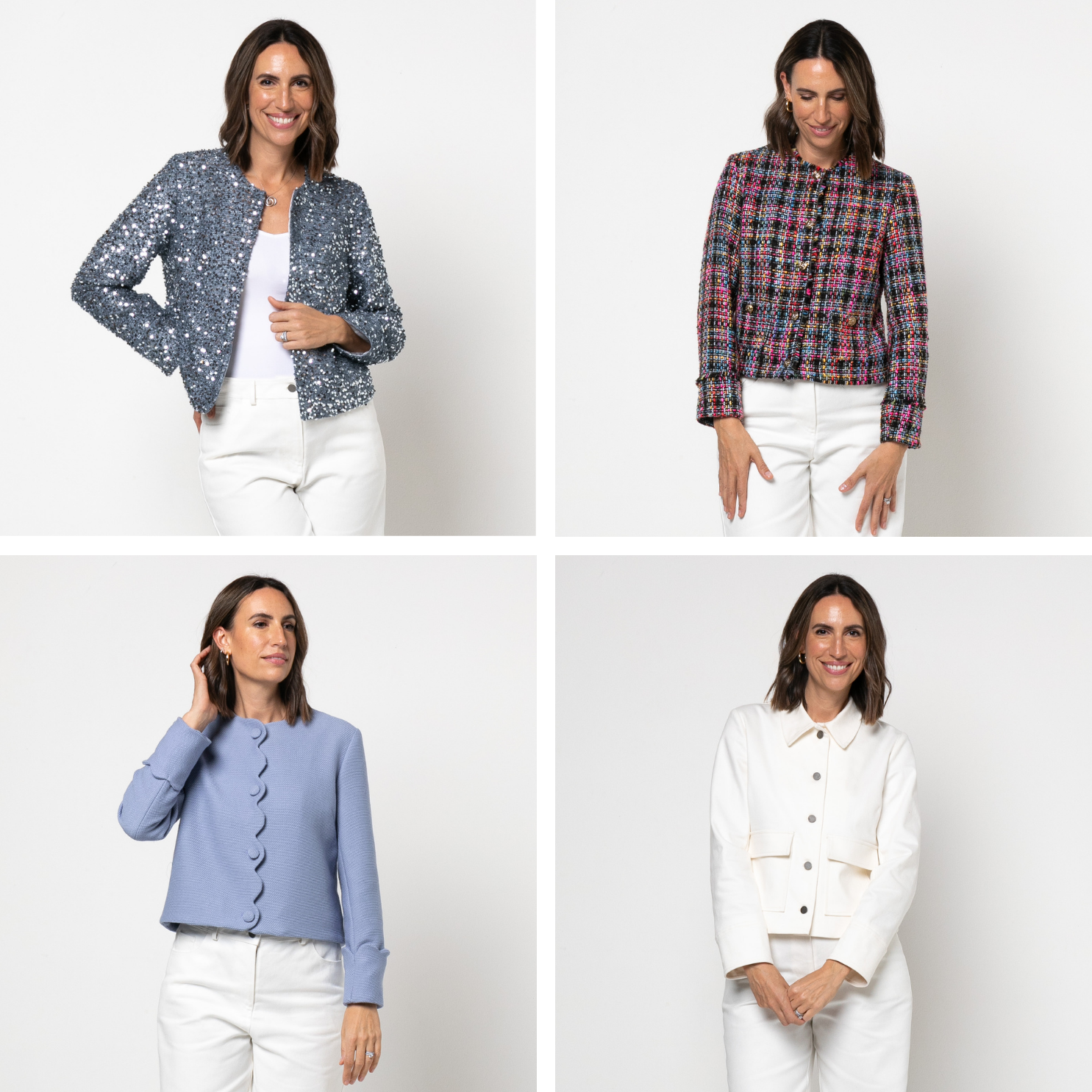 Shop the new Delphine Woven Jacket Pattern at stylearc.live today!