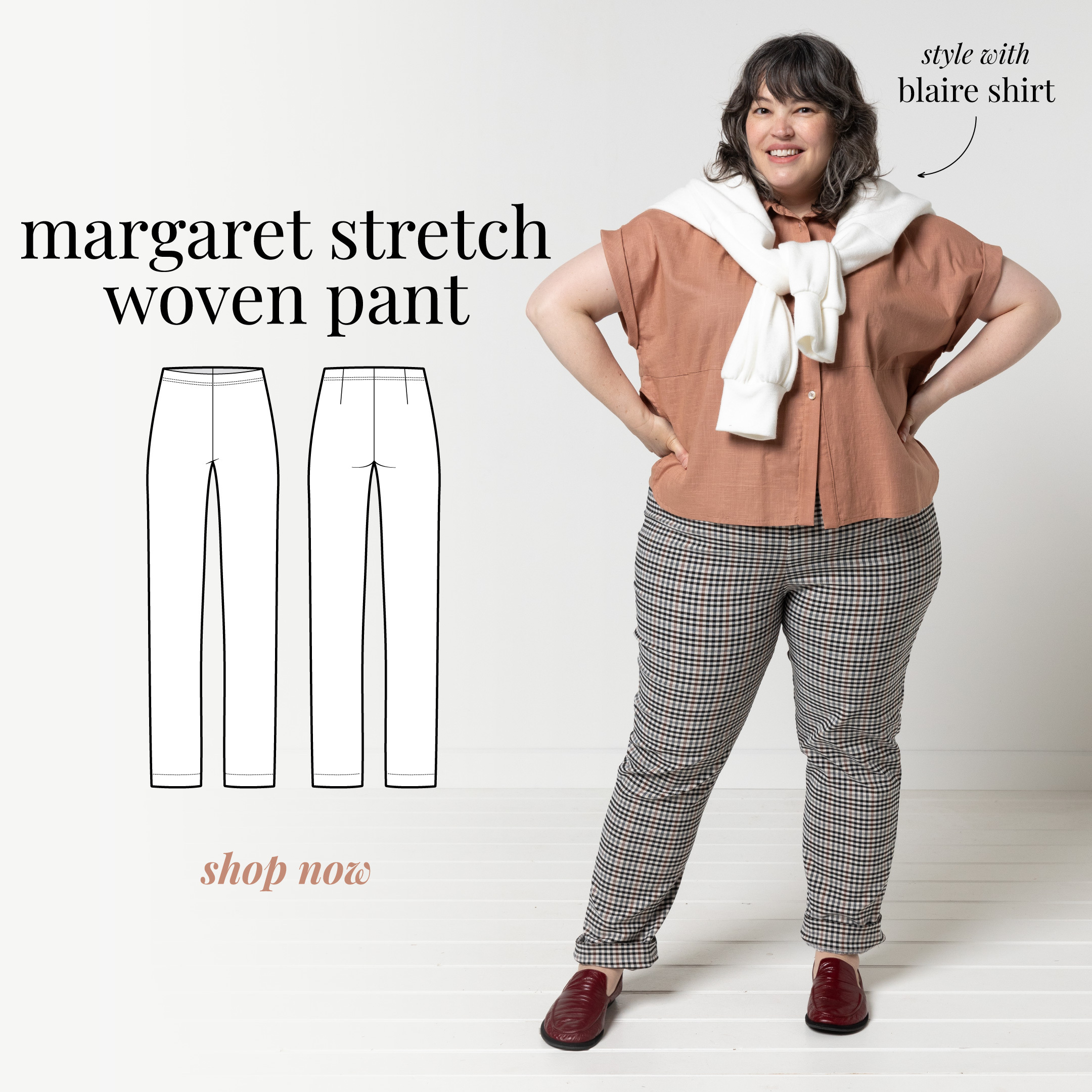 Jan Bonus Pattern Margaret Stretch Pant