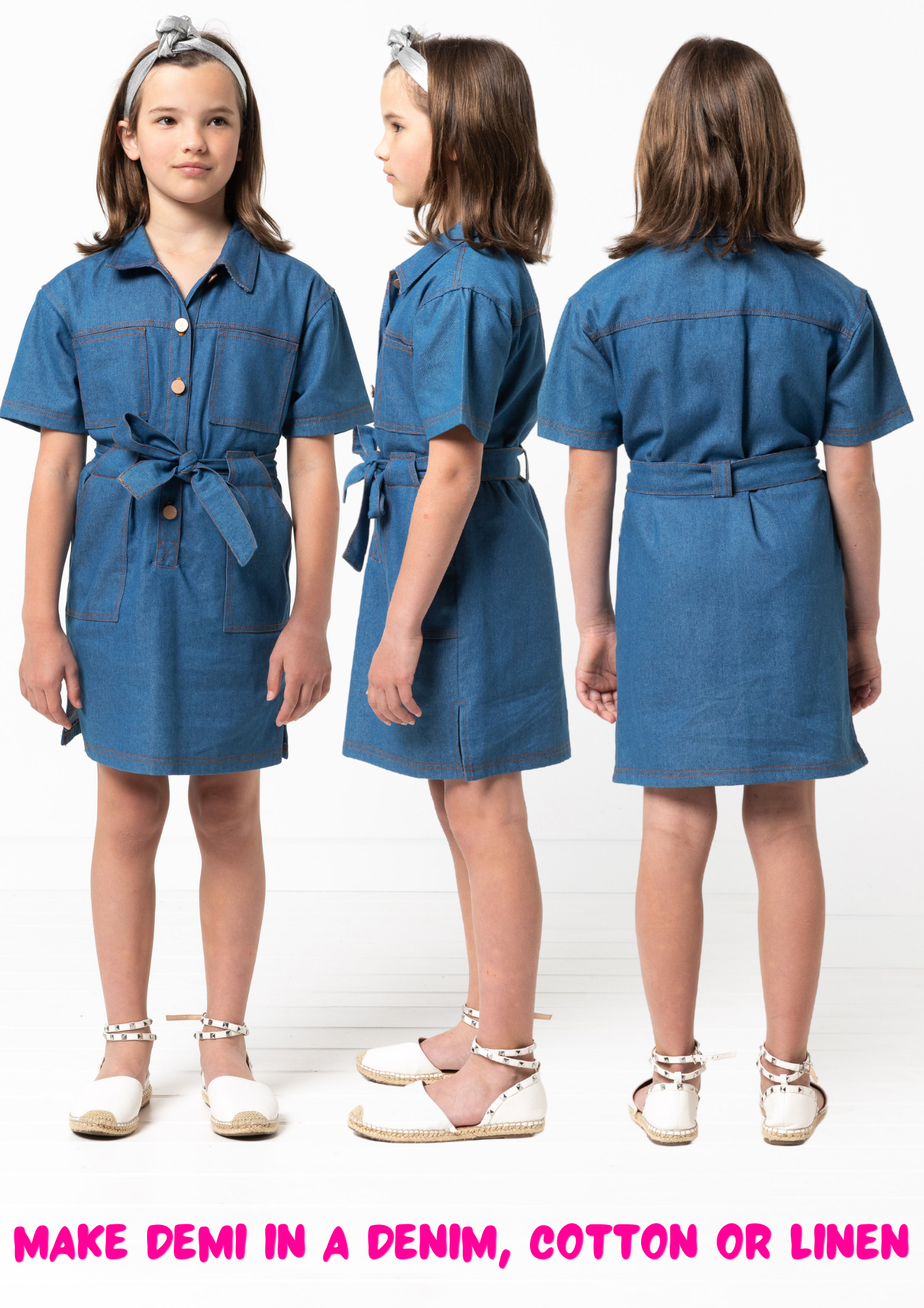 Style Arc's latest teen pattern release | Demi Teens Dress 08-16