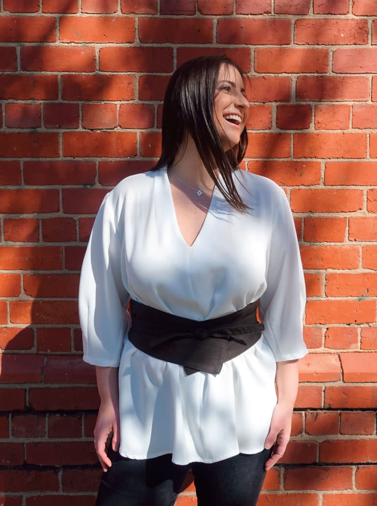 Style Arc's October 2019 Freebie - Ascot Tunic & Belt Pattern