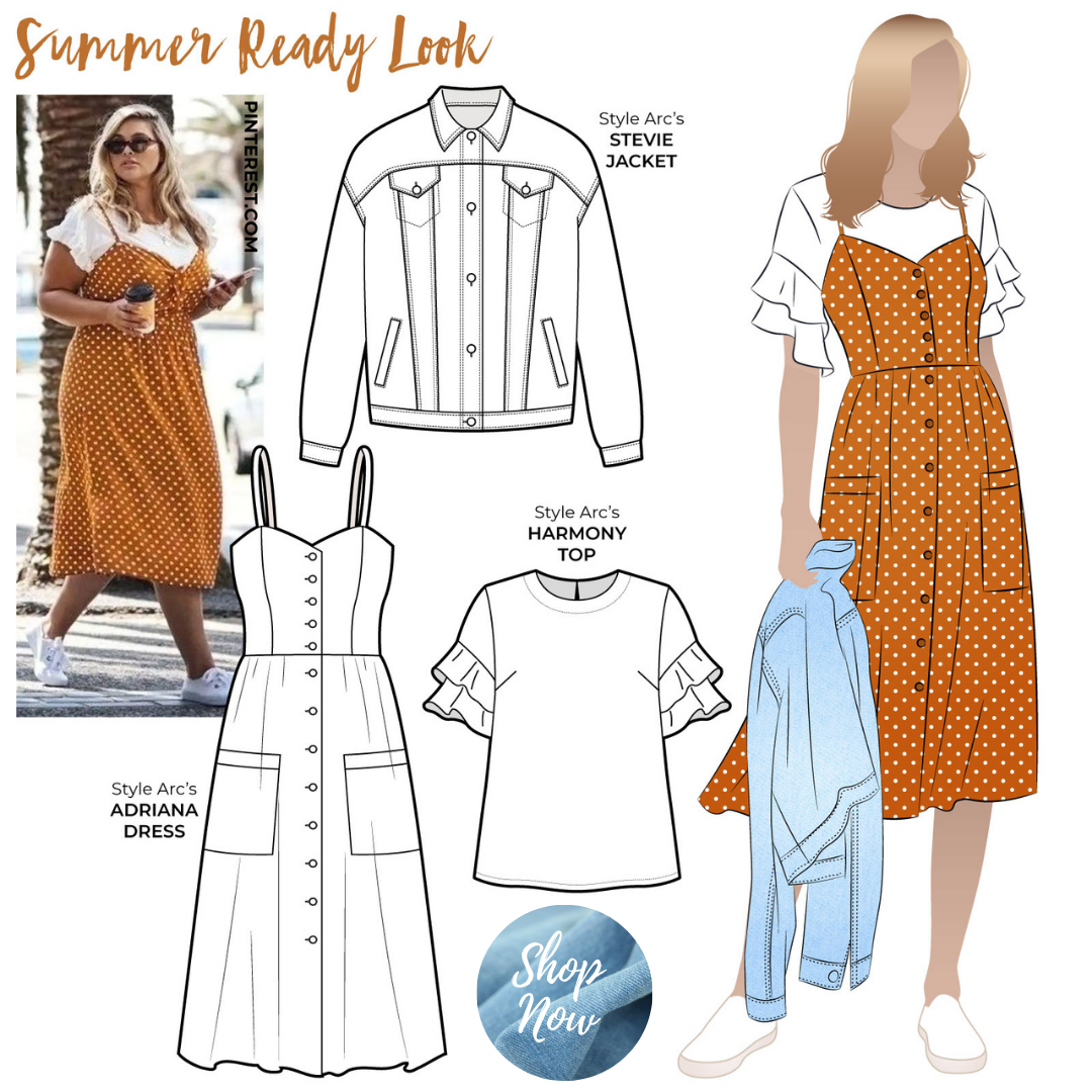 Summer Ready Look - Ariana Dress, Harmony Top and Stevie Jacket