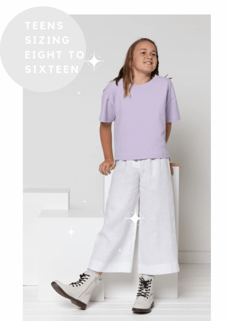 Hayden Teens Tee | Olive Teen Pant - May bonus pattern when shopping at stylearc.live