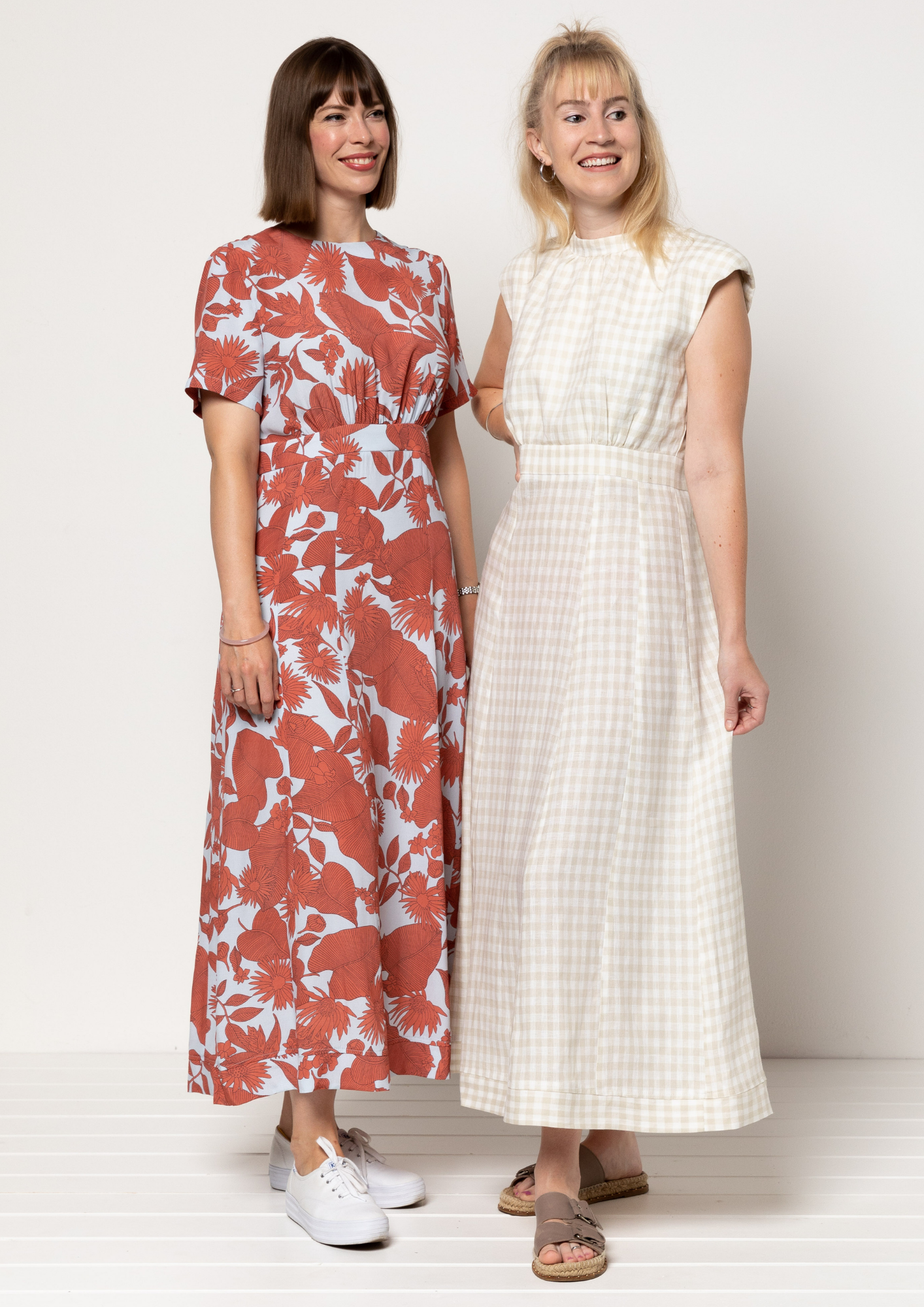 Trinnie Woven Dress - 1 pattern - 2 Versions