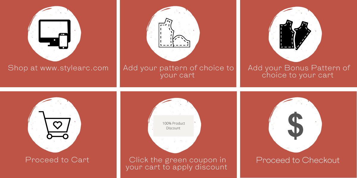 How to claim your bonus pattern