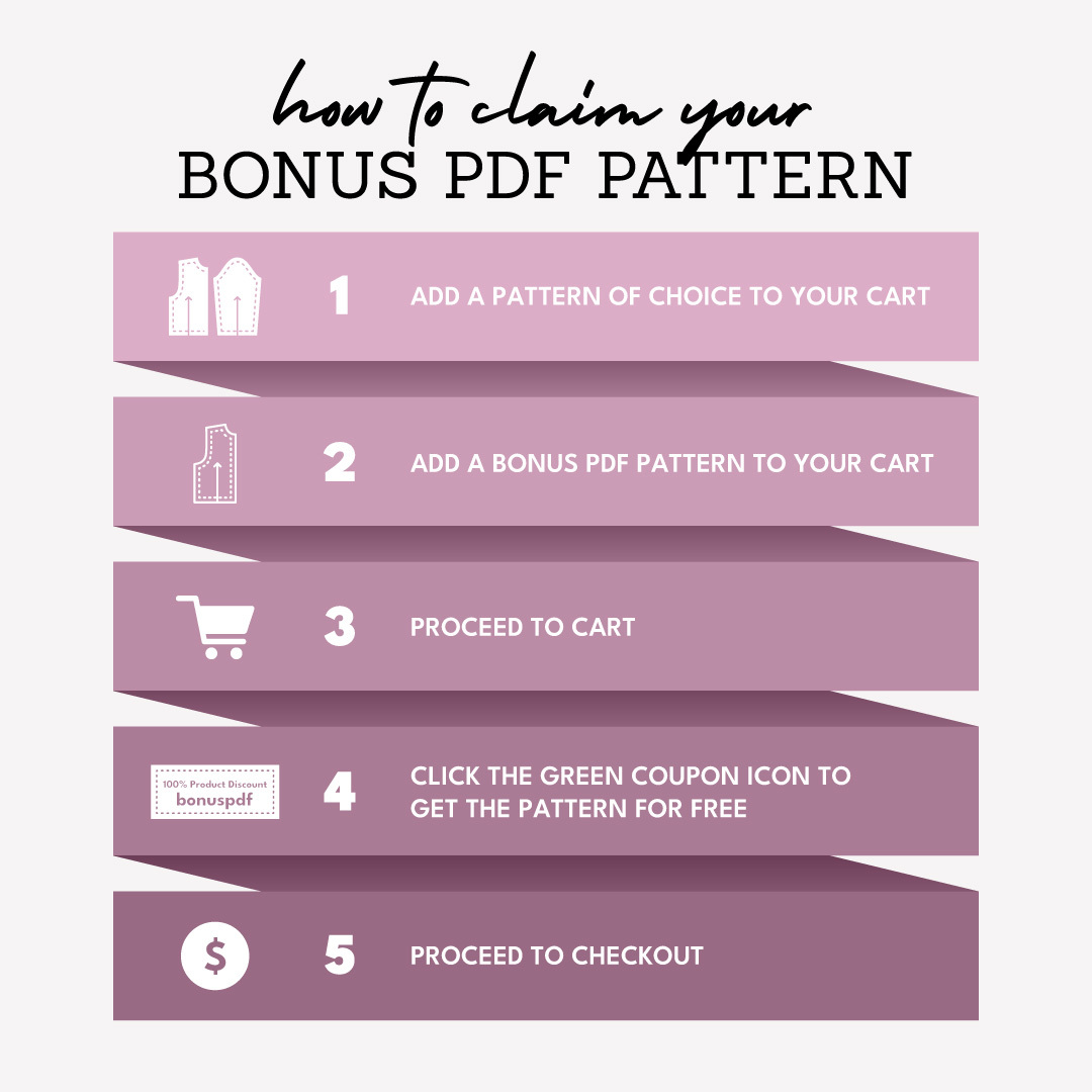 How to claim your bonus PDF pattern on stylearc.live