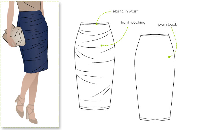 Style Arc's Ali Pencil Skirt Pattern