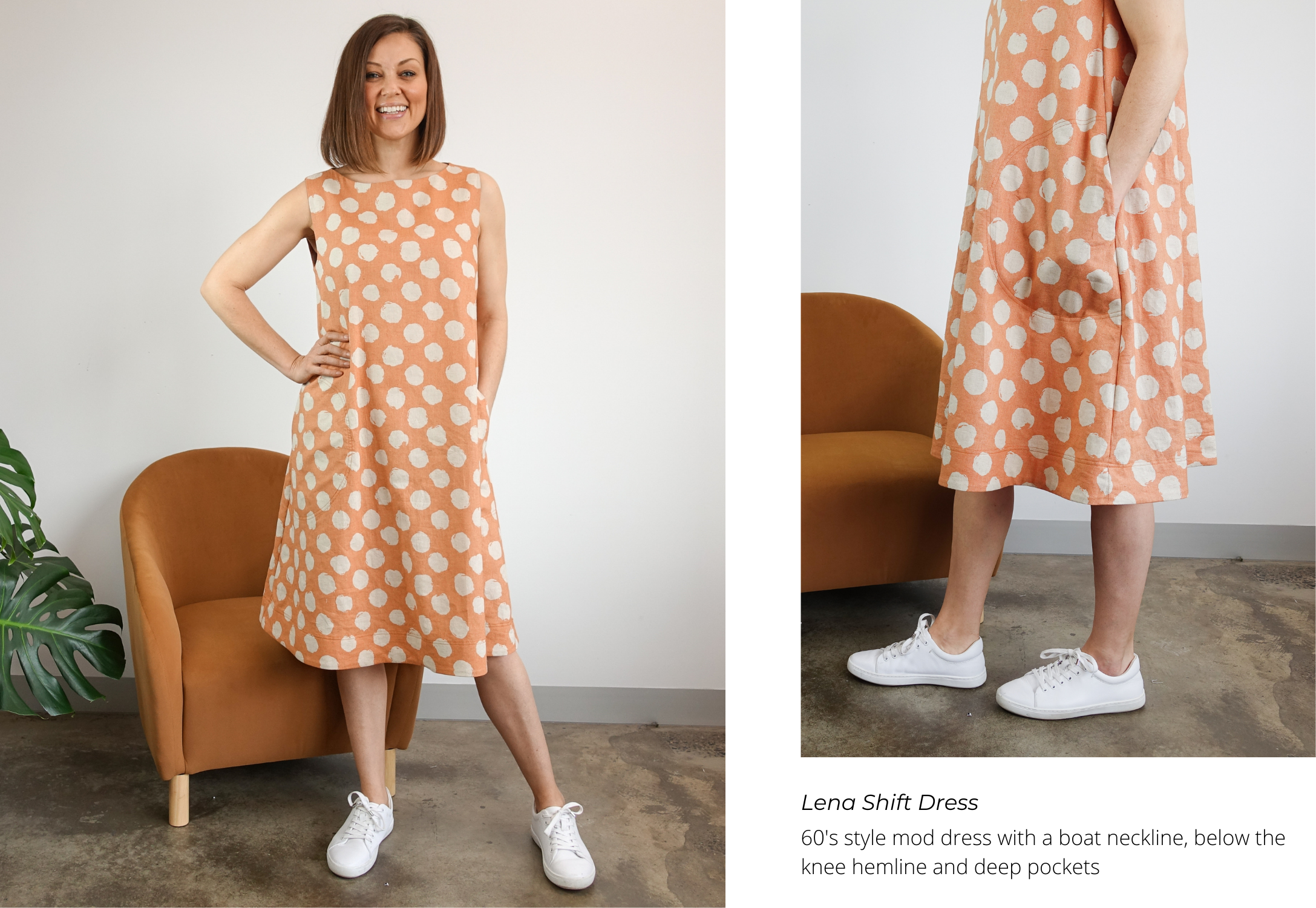 Style Arc's October Bonus Pattern - Lena Shift Dress
