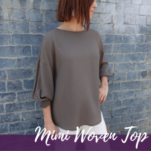 Mimi Woven Top- 30% off at www.stylearc.live