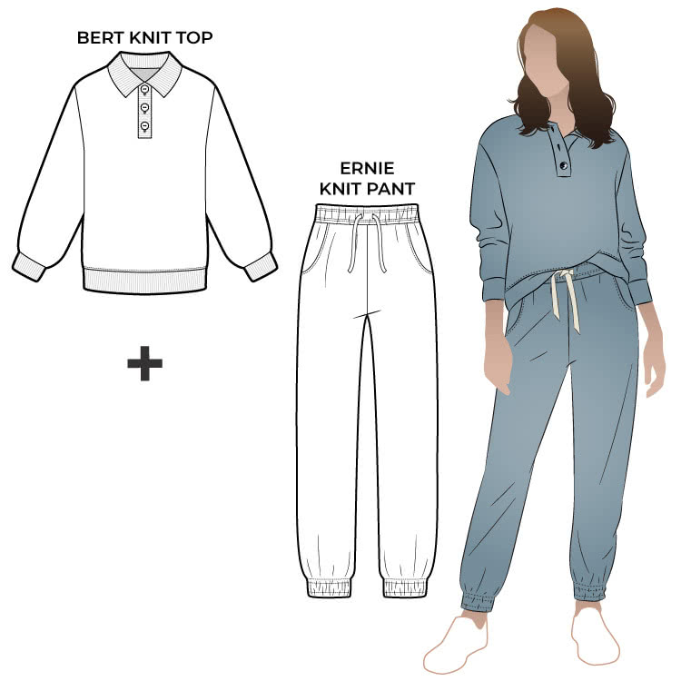 Bert Knit Top & Ernie Knit Pant
