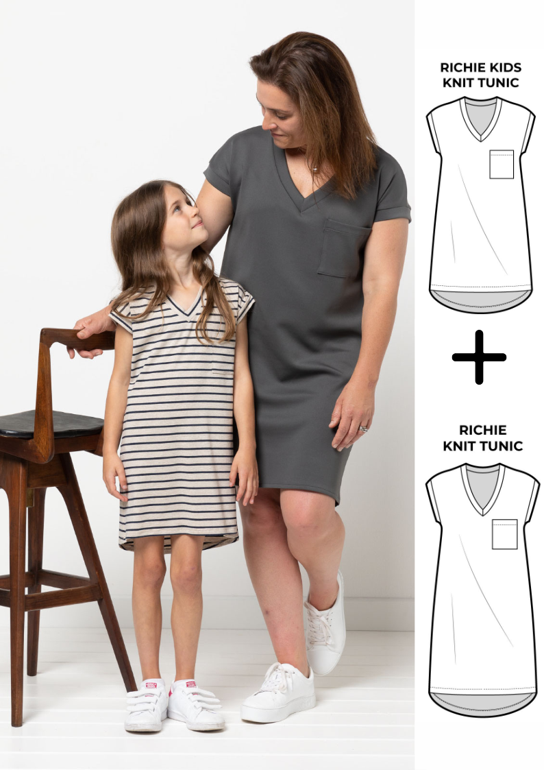 Mummy And Me | Richie Kids and Womens pattern release - 20% off -