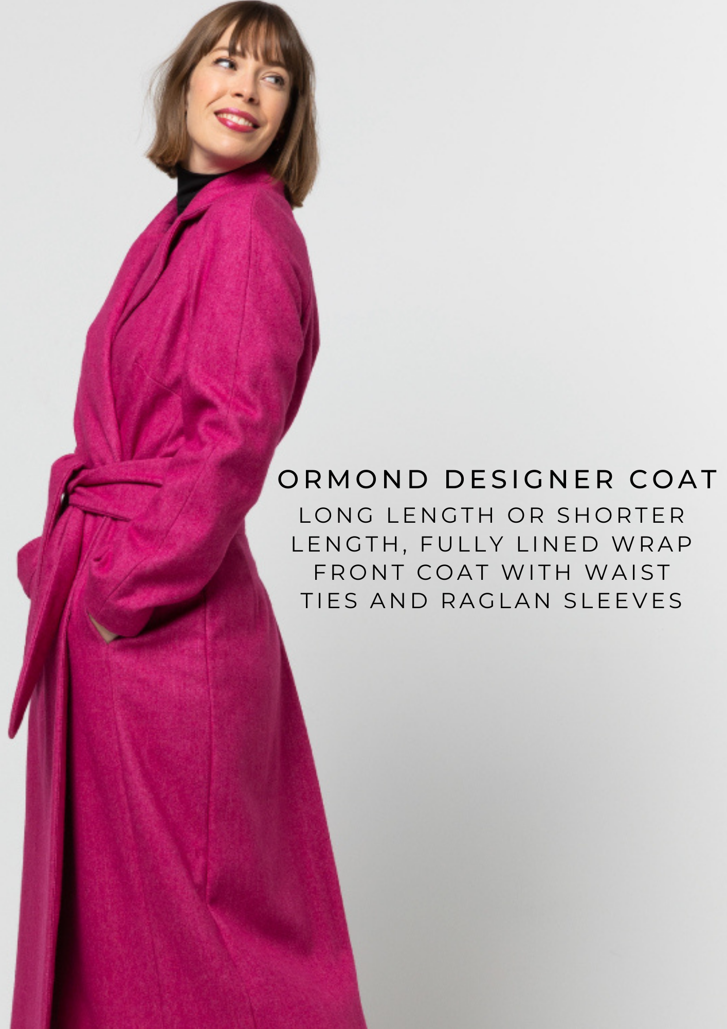 ORMOND DESIGNER COAT - Style Arc's latest pattern release