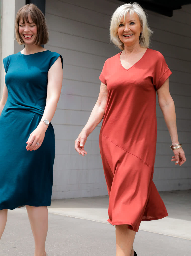 February Bonus Pattern - Doreen Knit Dress