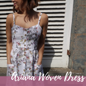 Ariana Woven Dress- 30% off at www.stylearc.live