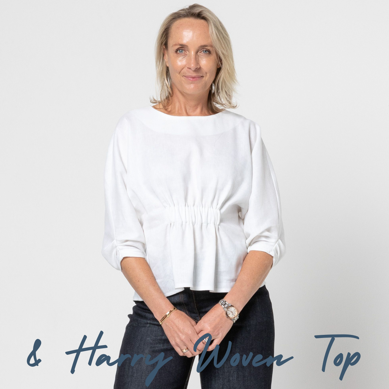 Shop the new release Harry! The newest Dress and Top pattern by Style Arc! Shop now at stylearc.live