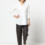 Celeste Woven Shirt + Claude Woven Pant Sewing Pattern Bundle By Style Arc Celeste Woven Shirt + Claude Woven Pant Sewing Pattern Bundle By Style Arc