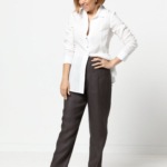 Celeste Woven Shirt + Claude Woven Pant Sewing Pattern Bundle By Style Arc Celeste Woven Shirt + Claude Woven Pant Sewing Pattern Bundle By Style Arc
