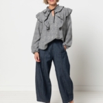 Cendrine Woven Blouse Set Cendrine Woven Blouse Set