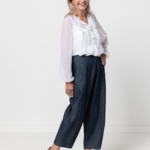 Cendrine Woven Blouse Set Cendrine Woven Blouse Set