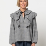 Cendrine Woven Blouse Set Cendrine Woven Blouse Set