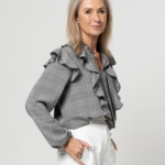 Cendrine Woven Blouse Set Cendrine Woven Blouse Set