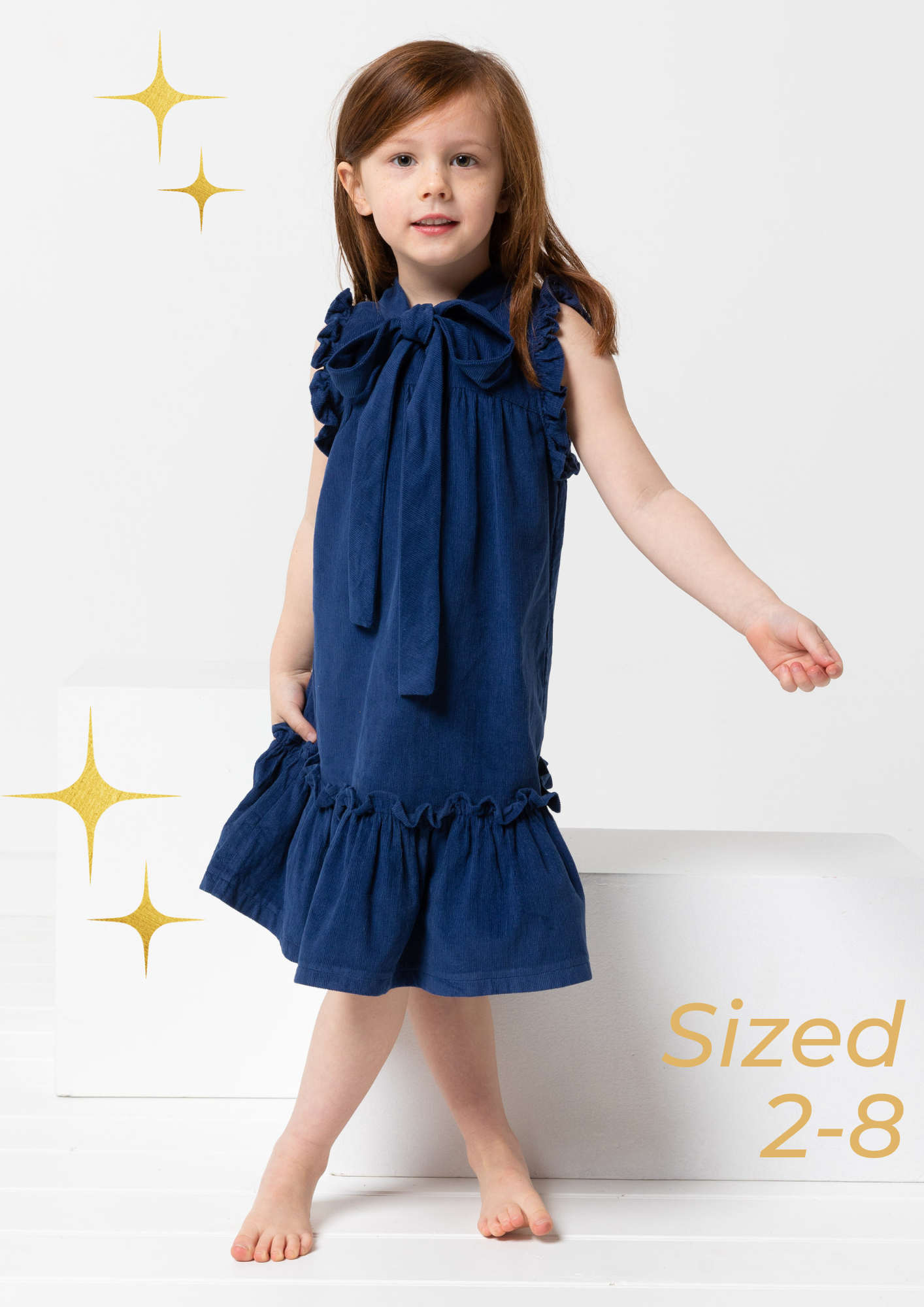 Style Arc Kids latest release out now! - Bonnie Kids Dress 02-08