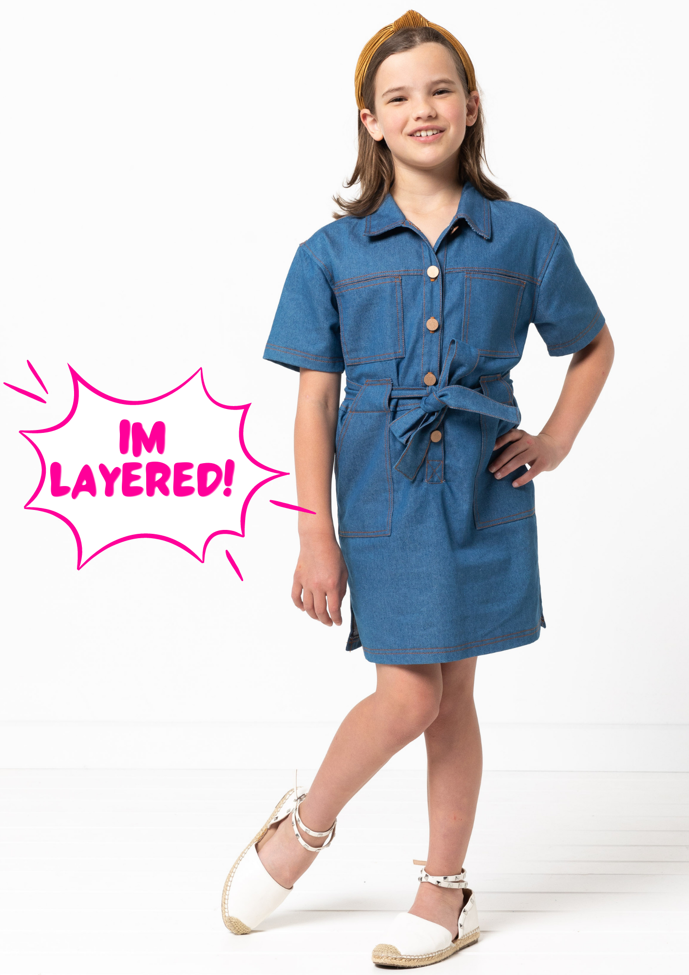 Style Arc's latest teen pattern release | Demi Teens Dress 08-16