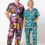 Flossy Woven Scrubs Set Flossy Woven Scrubs Set