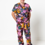 Flossy Woven Scrubs Set Flossy Woven Scrubs Set