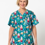 Flossy Woven Scrubs Set Flossy Woven Scrubs Set