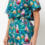 Flossy Woven Scrubs Set Flossy Woven Scrubs Set